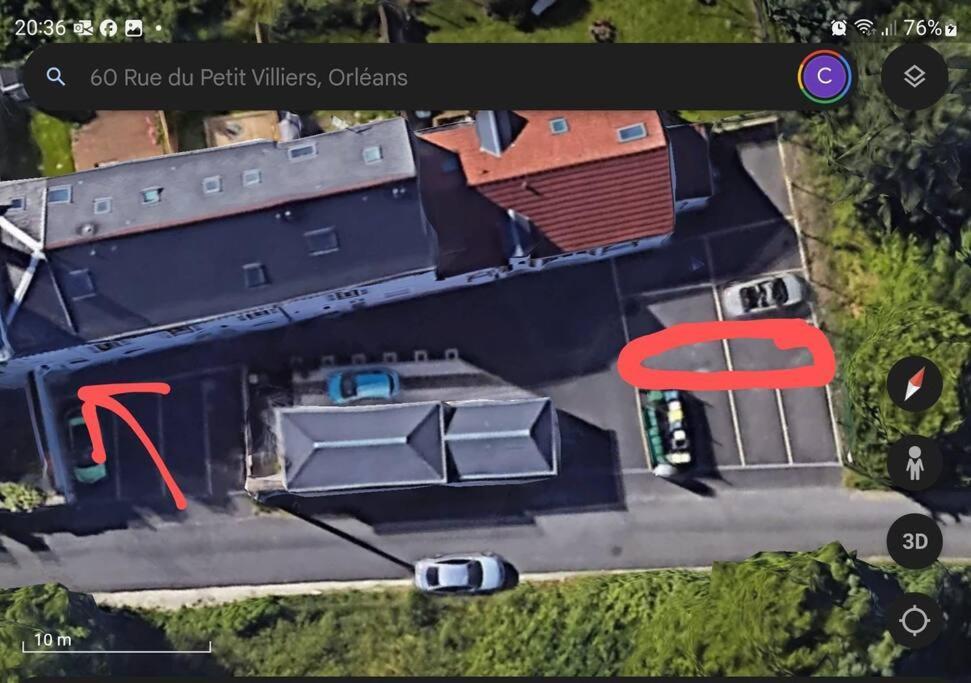 Orléans Appartement avec Parking Esterno foto